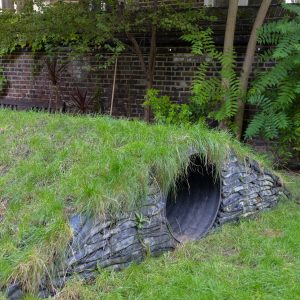 a tunnel obstacle course