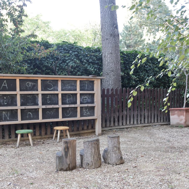 Outdoor learning area